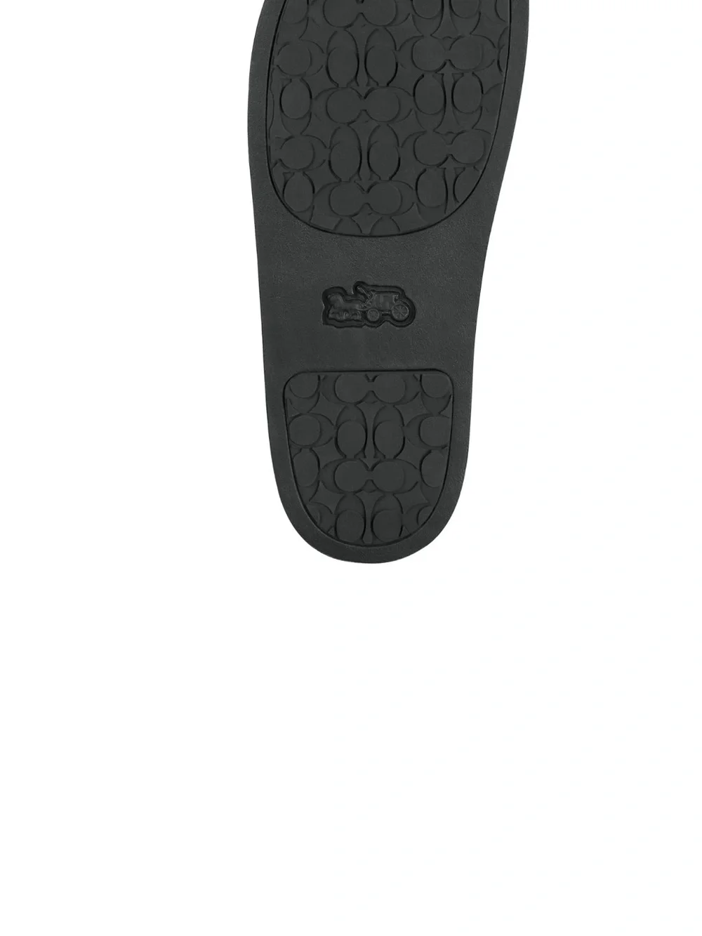 Coach Men's Signature Slide in Brown and Black